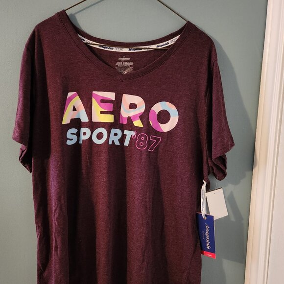 Women's t-shirt, Aeropostale, Aero Sport 87, NWT - Picture 2 of 4